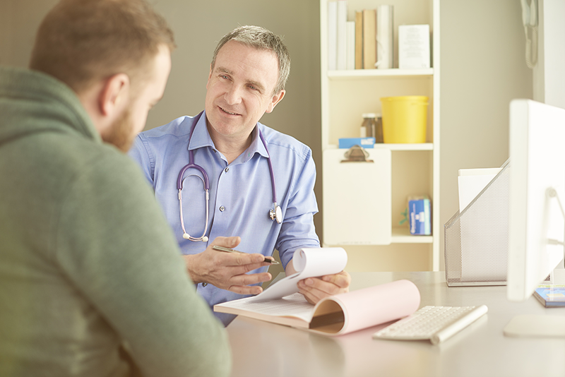 >Visit your GP when unwell