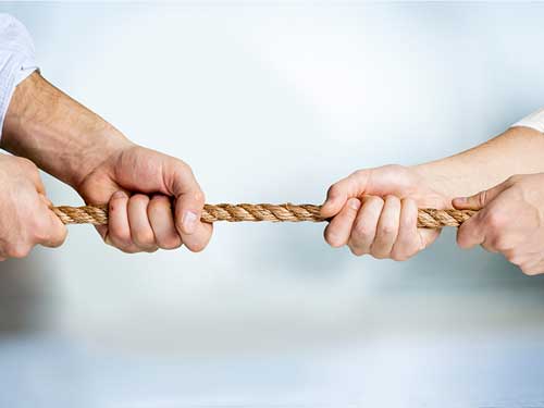 Tug of war