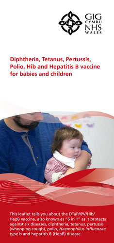 Vaccines for children leaflet