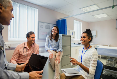 Doctors meeting